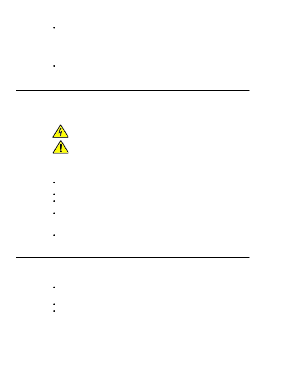 Safety conditions, Emissions/immunity conditions | Measurement Computing DaqScan 2000 Series User Manual | Page 48 / 74