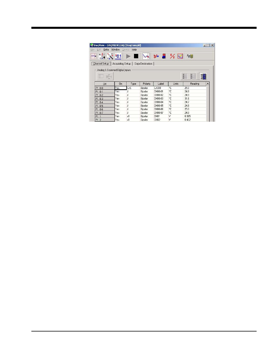 4 - software for daqtemp applications, Chapter 4, Software for daqtemp applications | 4 – software for daqtemp applications, Software for daqtemp applications 4 | Measurement Computing DaqTemp User Manual | Page 29 / 48
