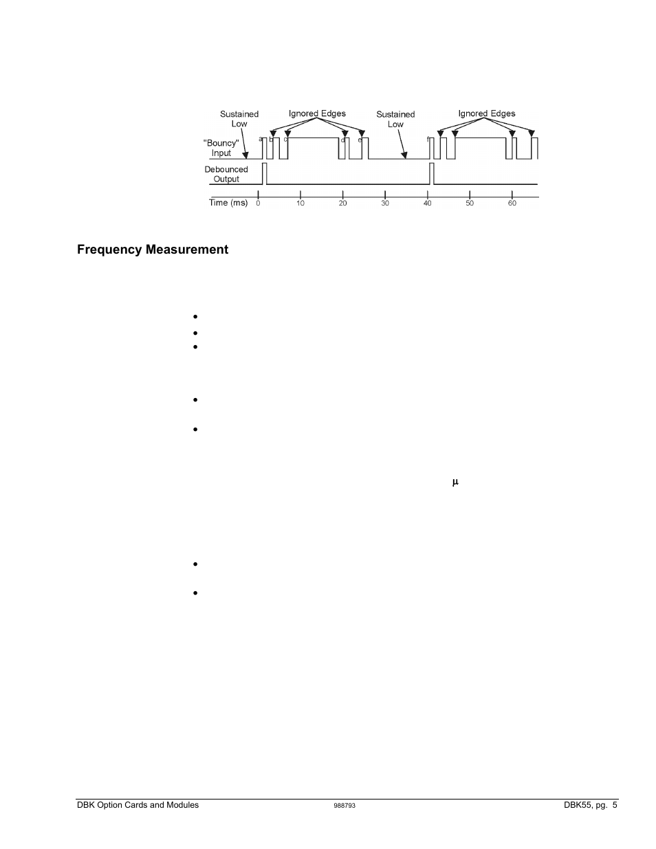 Frequency measurement | Measurement Computing DBK Part 2 User Manual | Page 115 / 306