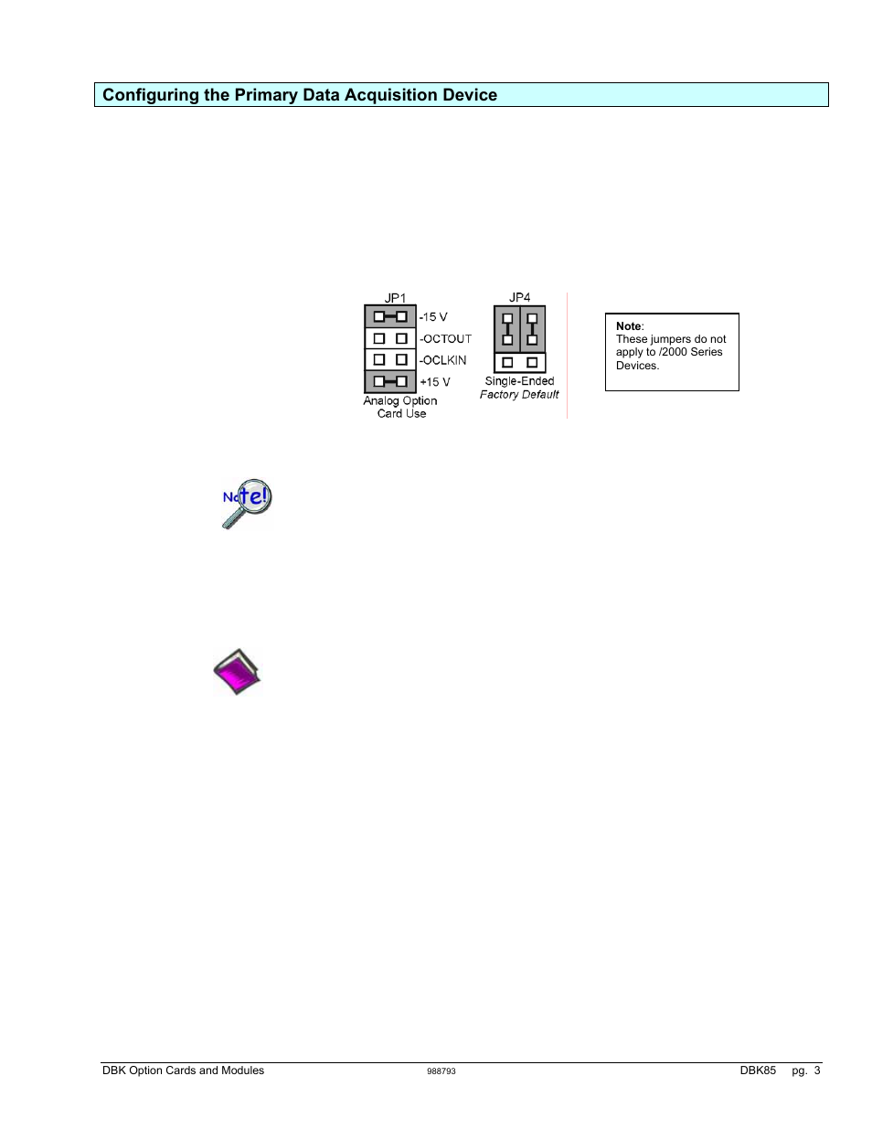 Configuring the primary data acquisition device | Measurement Computing DBK Part 2 User Manual | Page 171 / 306