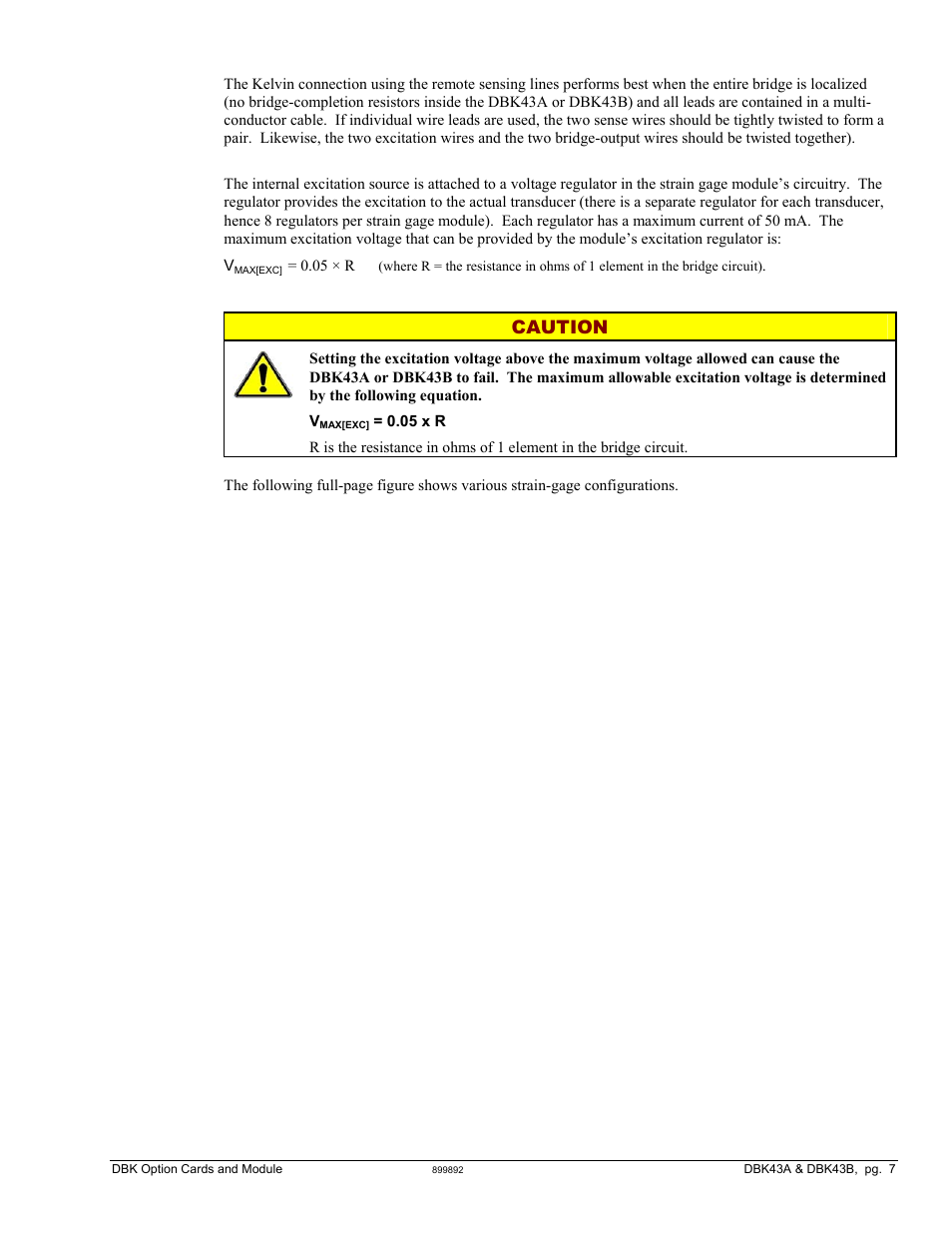 Caution | Measurement Computing DBK Part 2 User Manual | Page 27 / 306