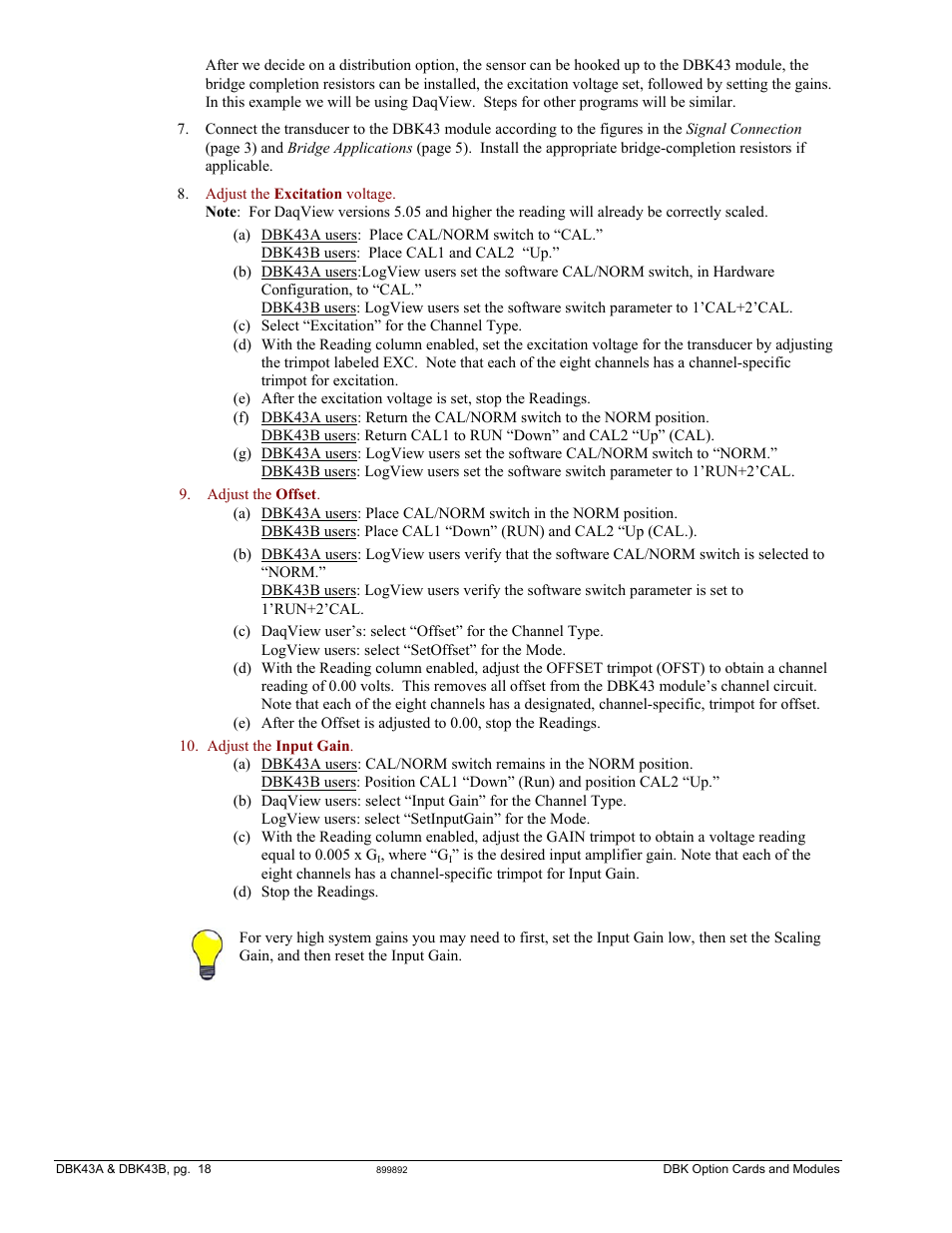 Measurement Computing DBK Part 2 User Manual | Page 38 / 306