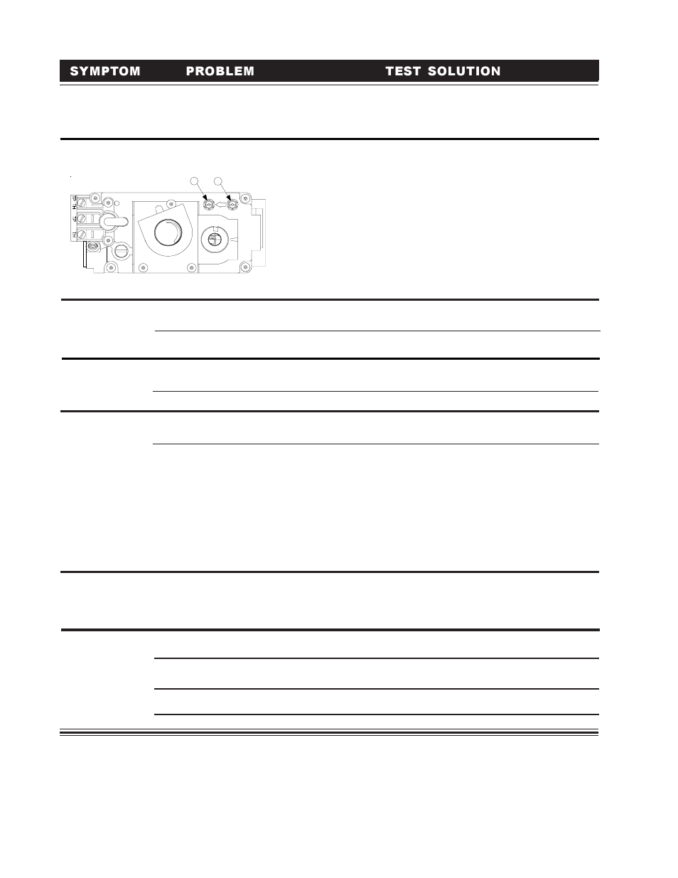 Symptom problem test solution | Continental BCDV42N User Manual | Page 28 / 28