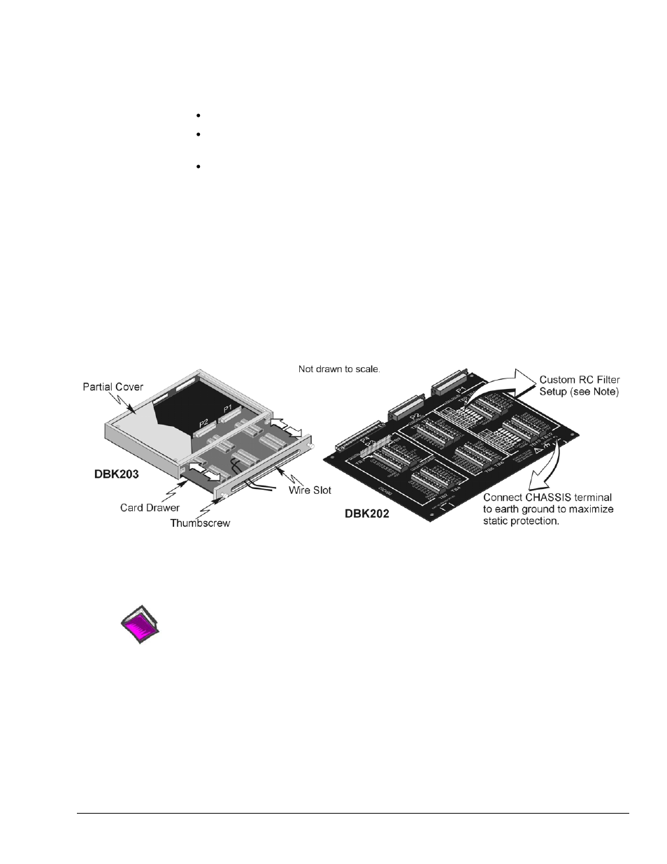 Screw-terminal adapter board, Screw-terminal adapter modules | Measurement Computing DBK202 Series User Manual | Page 3 / 14