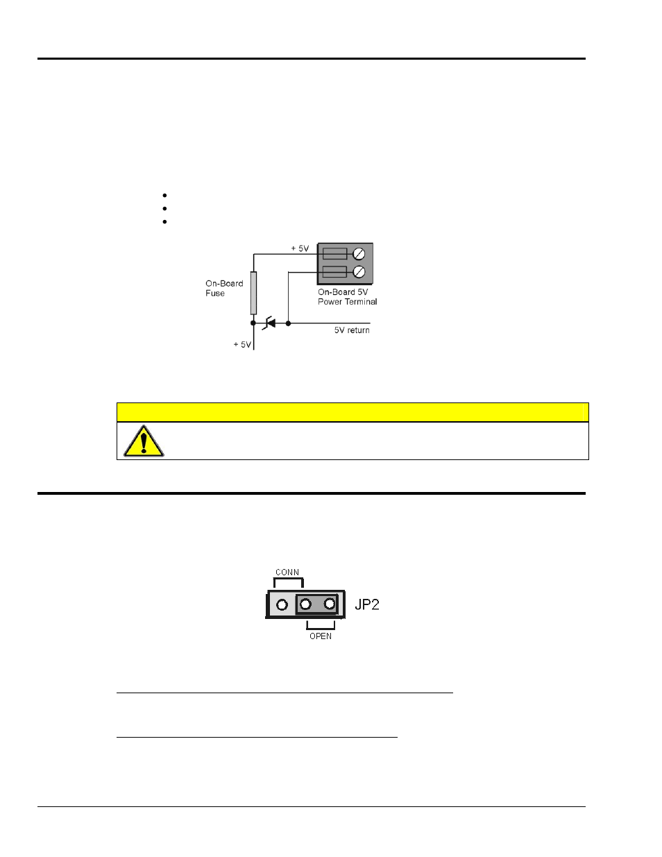 Power, External ground connection | Measurement Computing DBK207 User Manual | Page 4 / 8