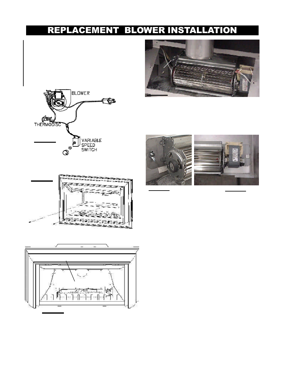 Replacement blower installation | Continental CDIZC - P User Manual | Page 10 / 16