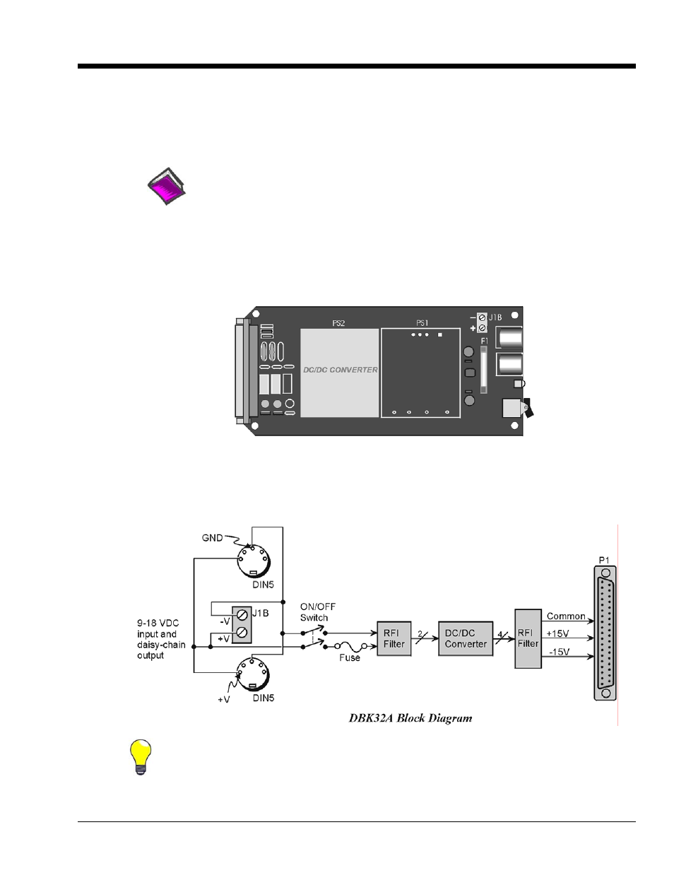 Measurement Computing DBK32A User Manual | 4 pages