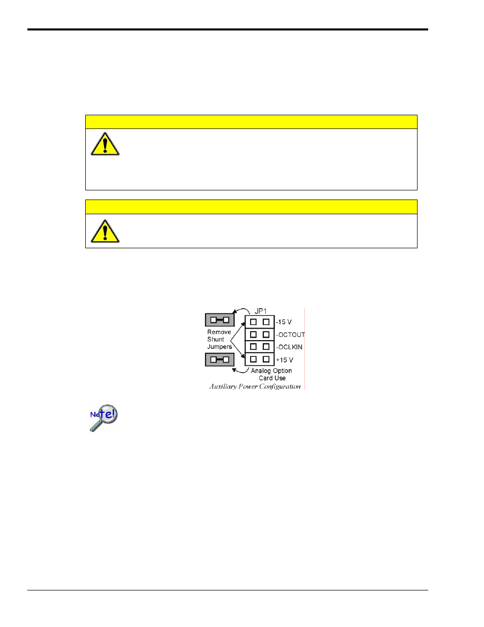 Caution | Measurement Computing DBK32A User Manual | Page 2 / 4