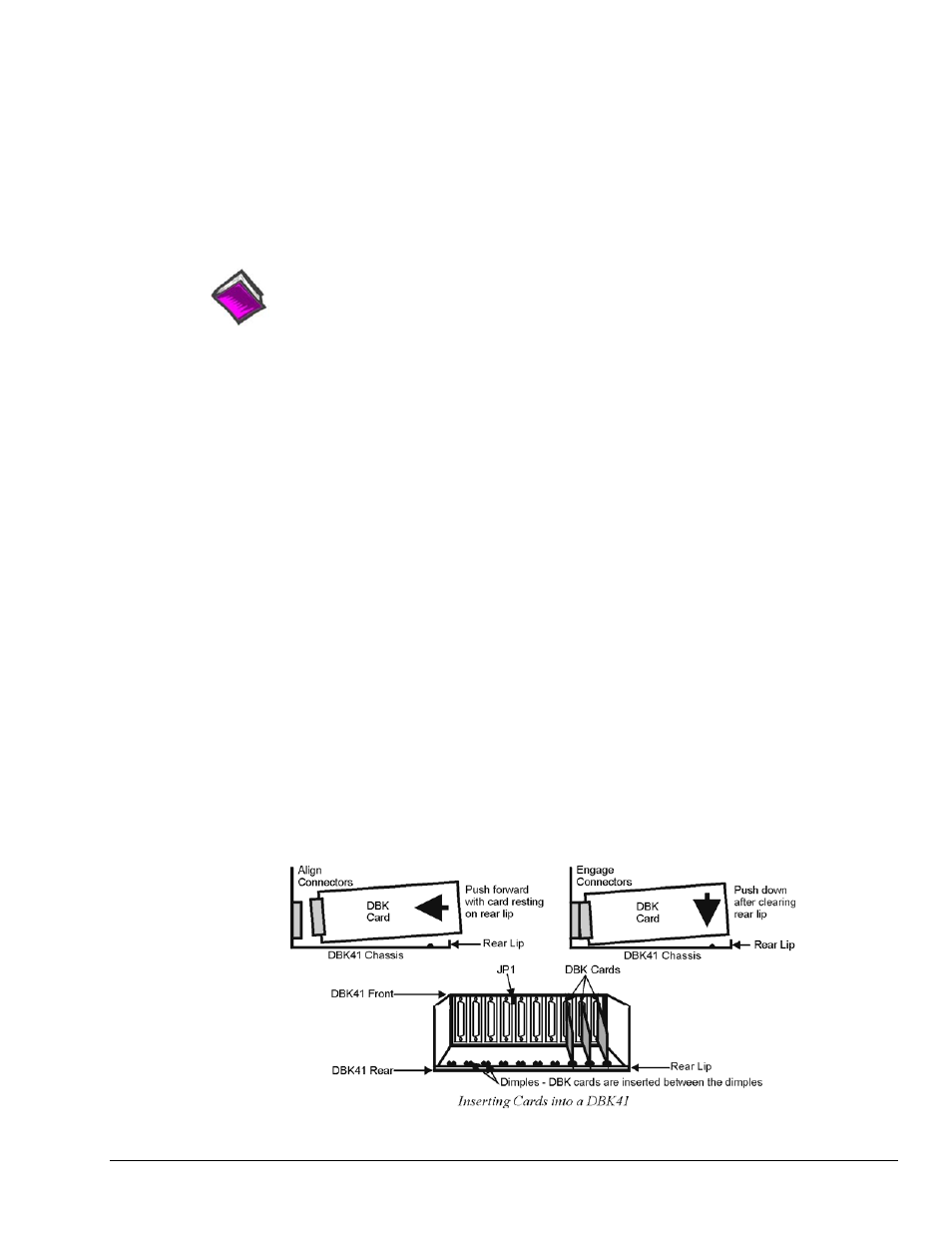 Card insertion | Measurement Computing DBK41 User Manual | Page 3 / 6