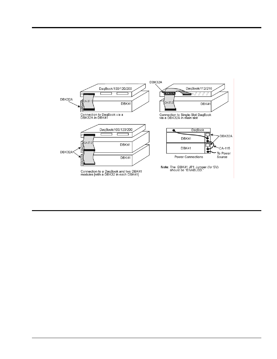 System connection, Dbk41 - specifications | Measurement Computing DBK41 User Manual | Page 5 / 6
