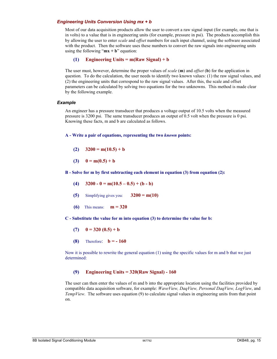 Measurement Computing DBK48 User Manual | Page 15 / 20