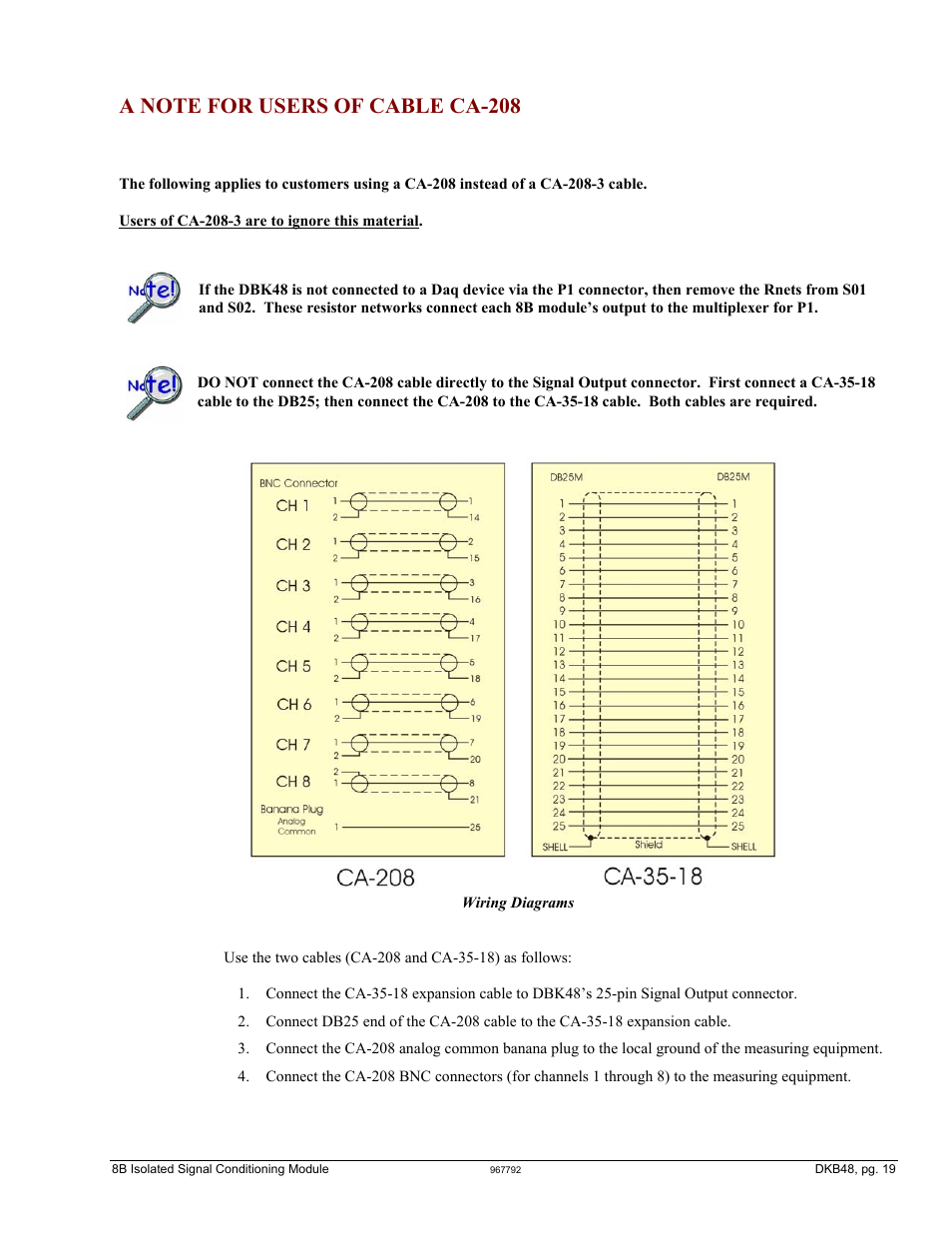 Measurement Computing DBK48 User Manual | Page 19 / 20