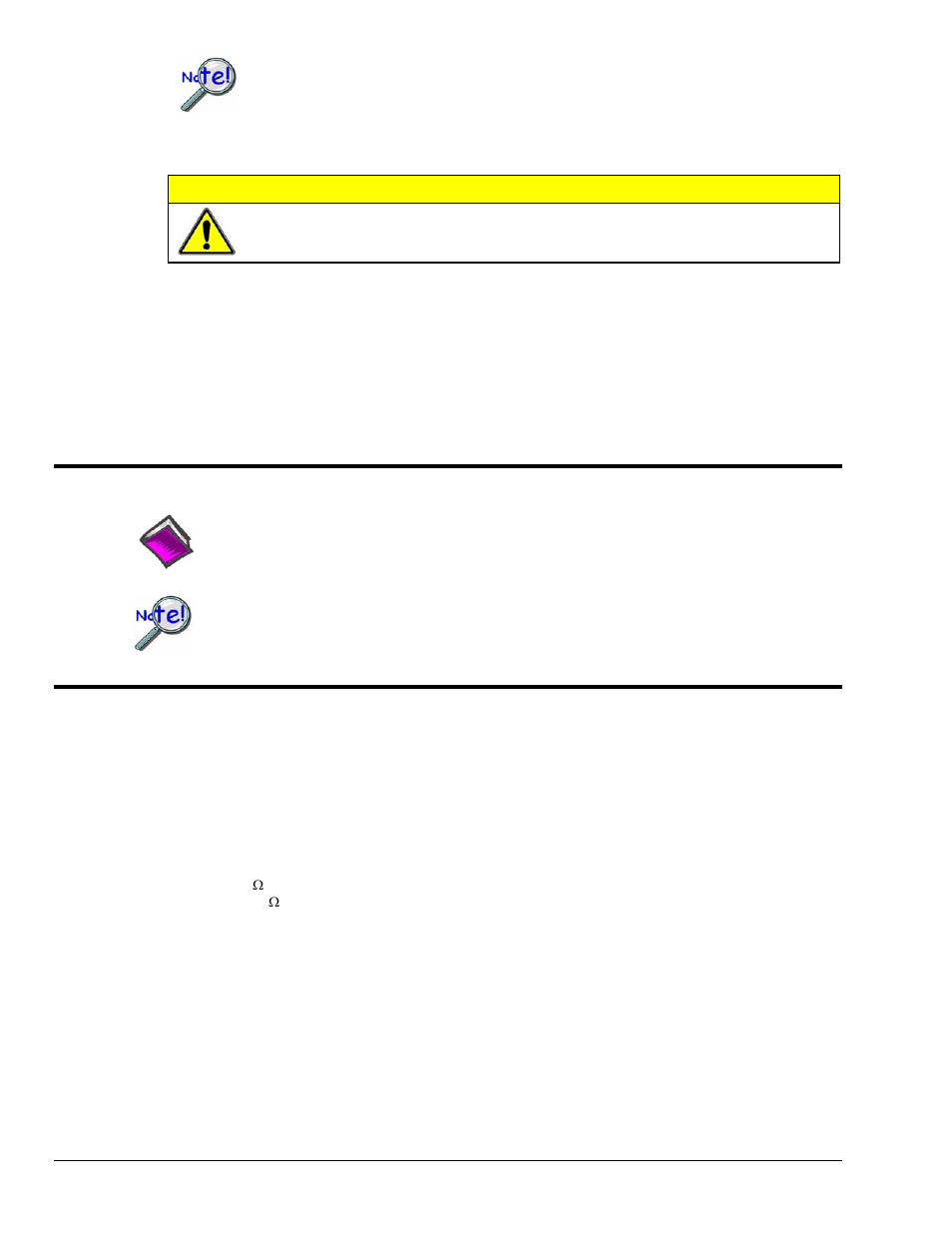 Software setup, Dbk50 and dbk51 – specifications, Caution | Measurement Computing DBK50 User Manual | Page 4 / 4