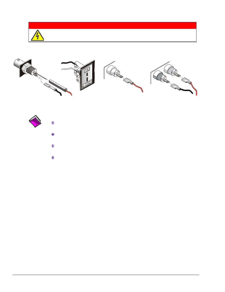Warning | Measurement Computing DBK601 thru DBK609 User Manual | Page 2 / 2