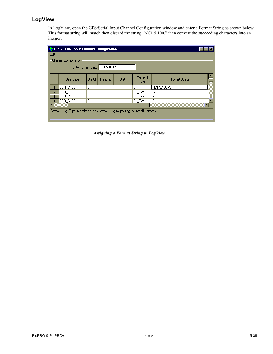 Logview | Measurement Computing DBK70 User Manual | Page 65 / 108