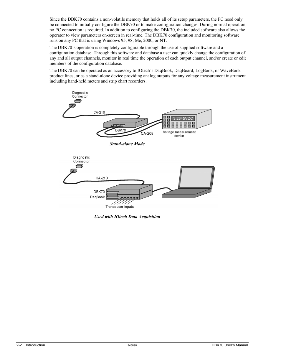 Measurement Computing DBK70 User Manual | Page 8 / 108