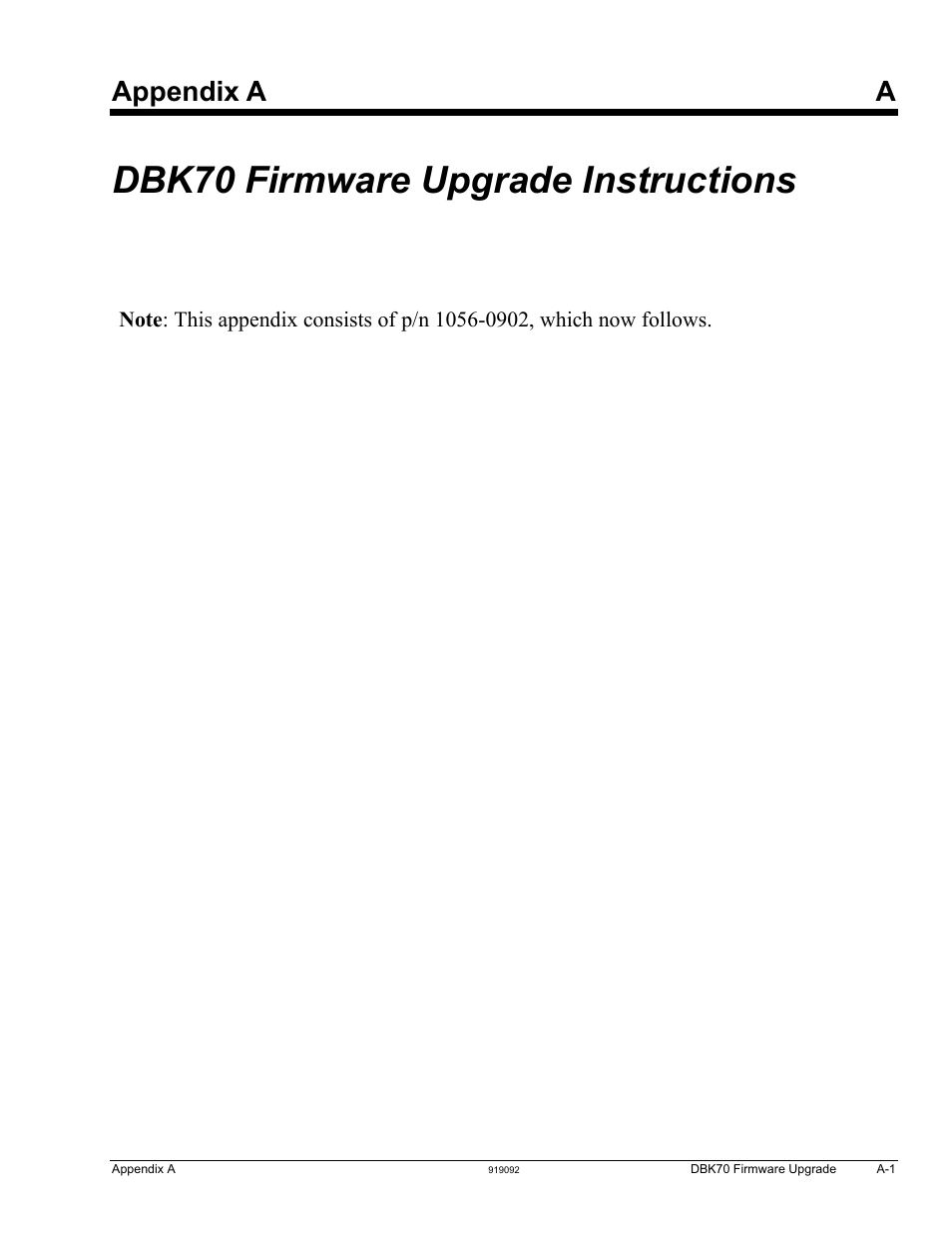 Appendix a - dbk70 firmware upgrade instructions, Dbk70 firmware upgrade instructions, Appendix a a | Measurement Computing DBK70 User Manual | Page 99 / 108