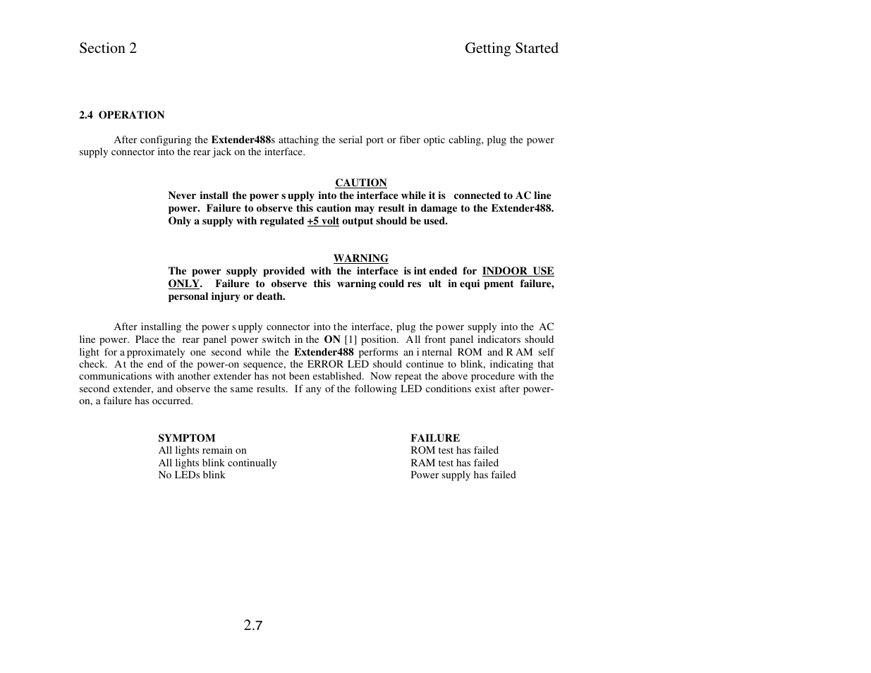 Operation | Measurement Computing Extender488 User Manual | Page 17 / 39