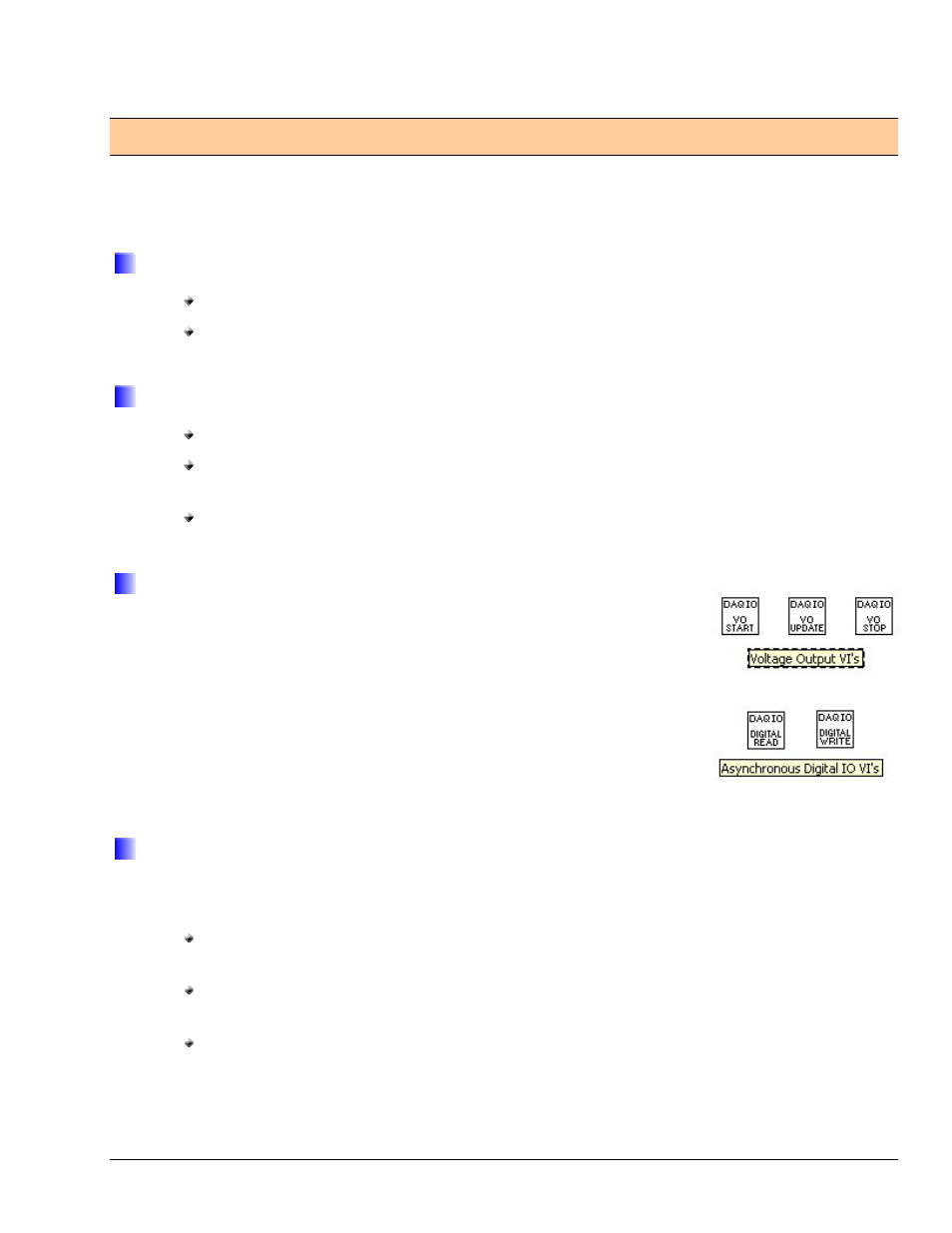 How to start a vi from scratch, Ratch …… 11 | Measurement Computing LabVIEW VIs User Manual | Page 11 / 14