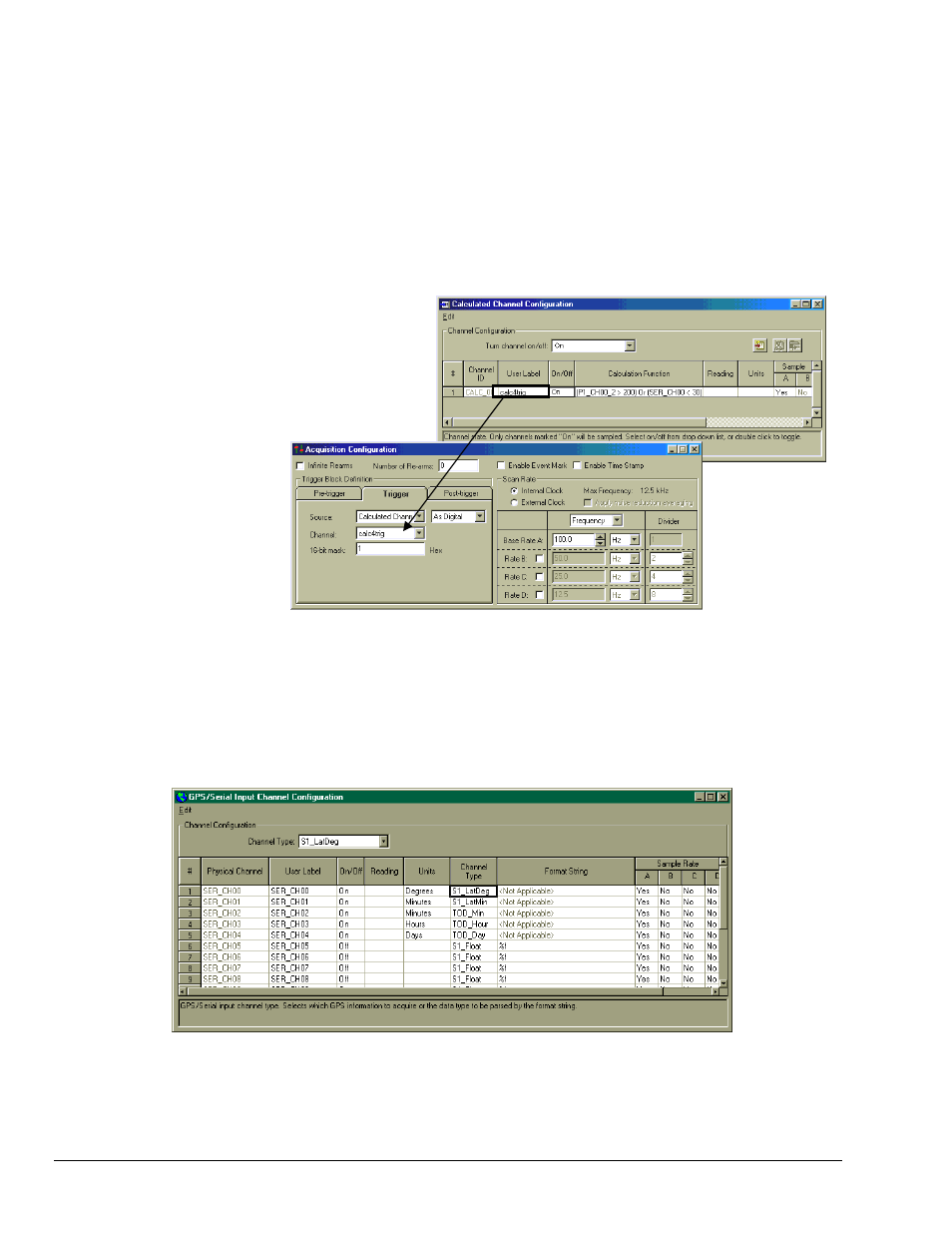 Using serial channels in calculated channels | Measurement Computing LogBook Series User Manual | Page 100 / 222