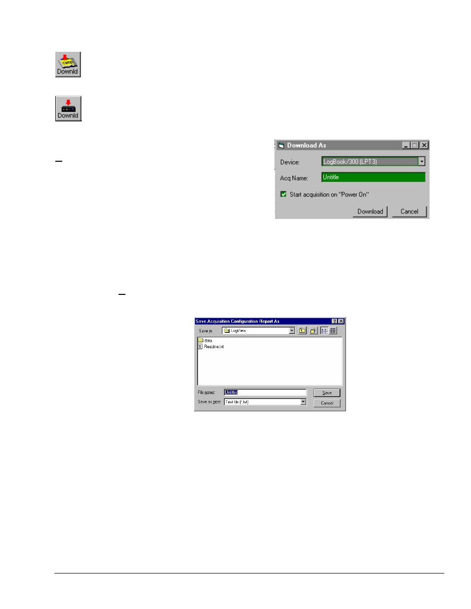 S…… lv-27 configuration report…… lv-27 | Measurement Computing LogBook Series User Manual | Page 153 / 222