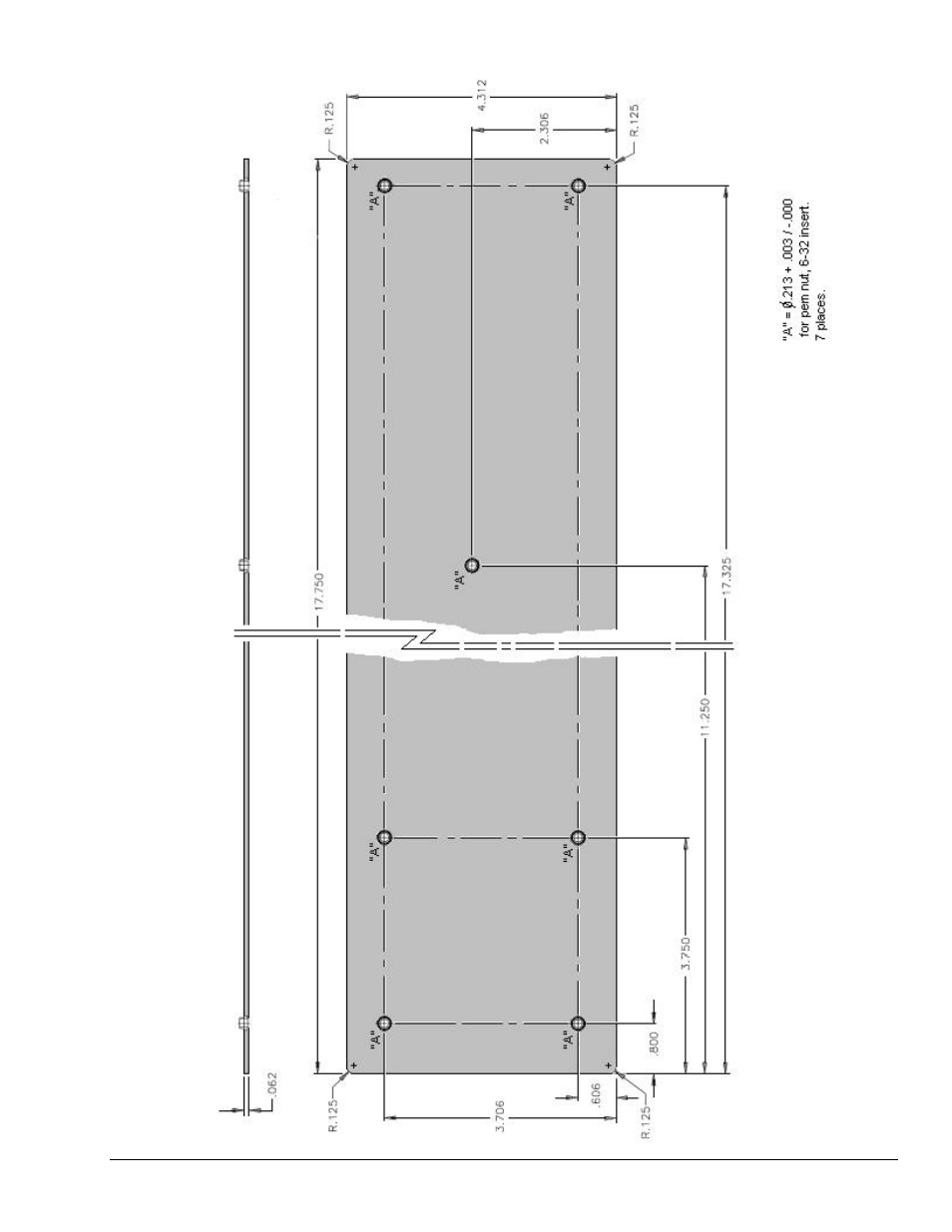 Dimensions for miscellaneous components din-1 | Measurement Computing LogBook Series User Manual | Page 213 / 222