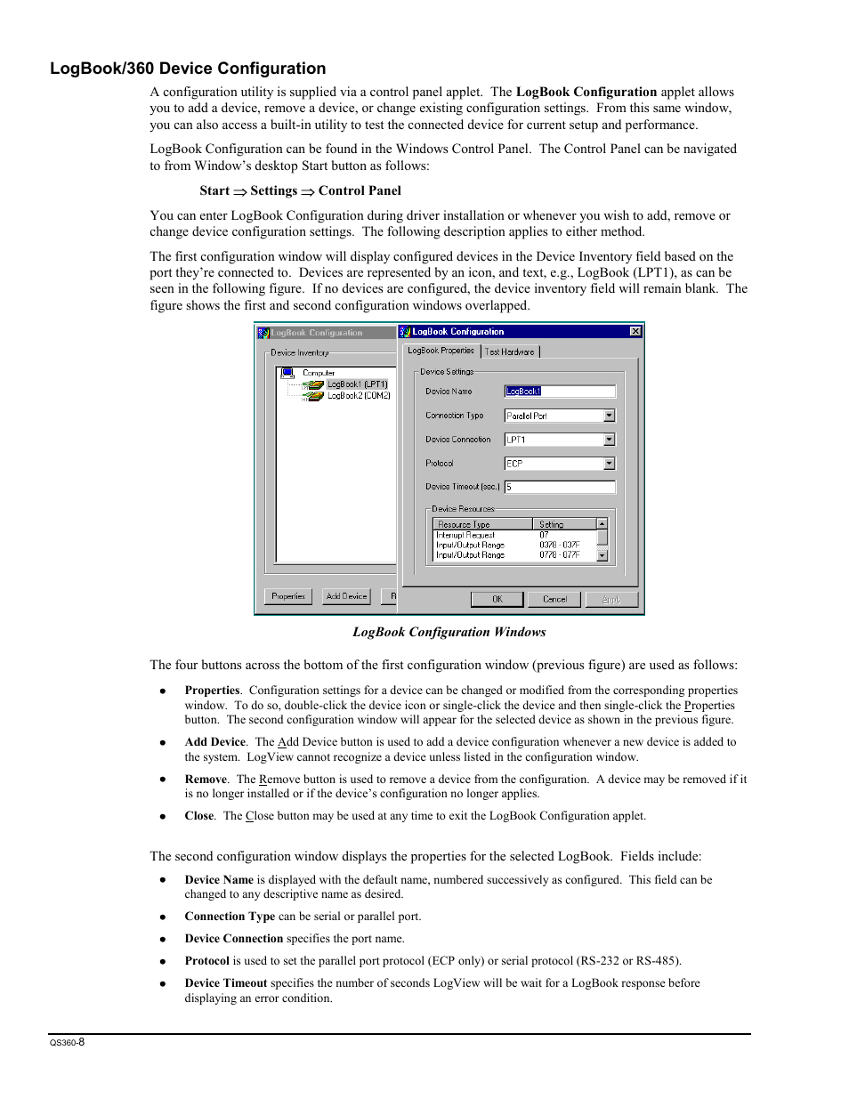 Logbook/360 device configuration | Measurement Computing LogBook Series User Manual | Page 41 / 222