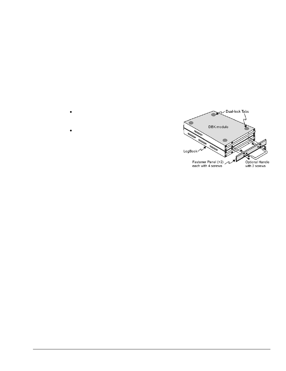 Mechanical setup options……4-5, Mechanical setup options | Measurement Computing LogBook Series User Manual | Page 49 / 222