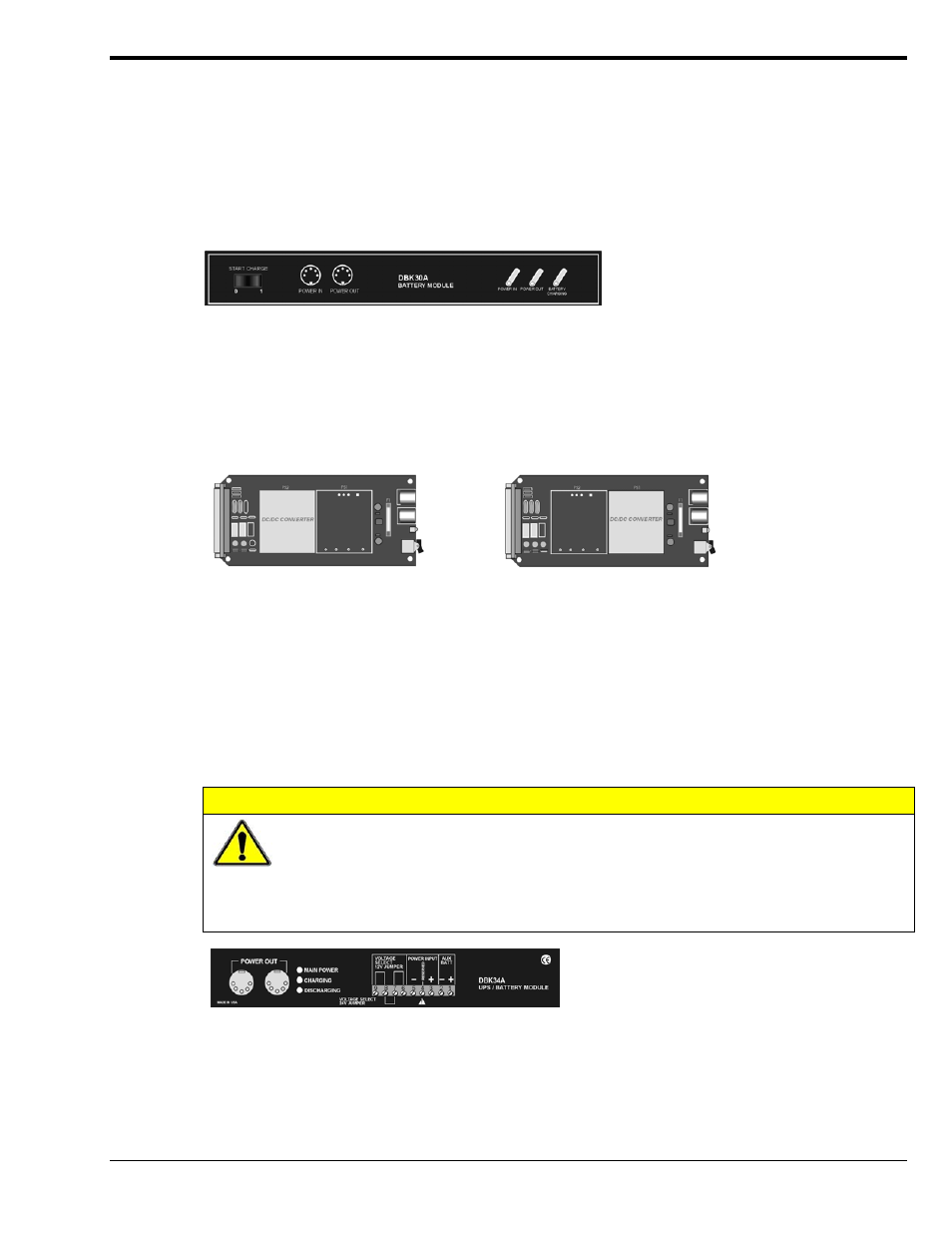 An introduction to power-related dbks, Dbk30a, Dbk32a | Dbk33, Caution, Dbk34a | Measurement Computing LogBook Series User Manual | Page 69 / 222