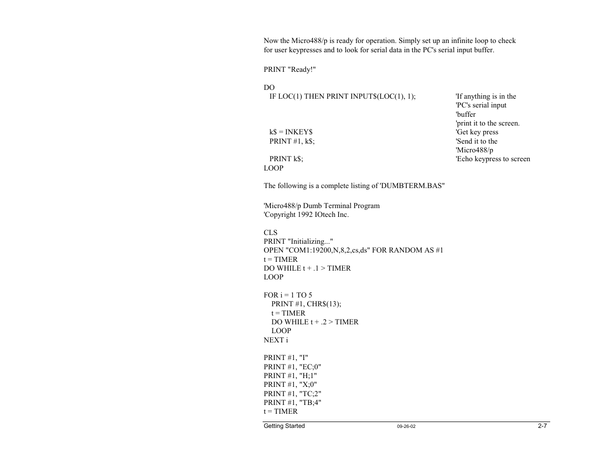 Measurement Computing Micro488/p User Manual | Page 17 / 44