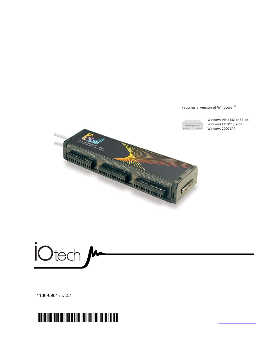 Measurement Computing Personal Daq/3000 Series User Manual | 86 pages