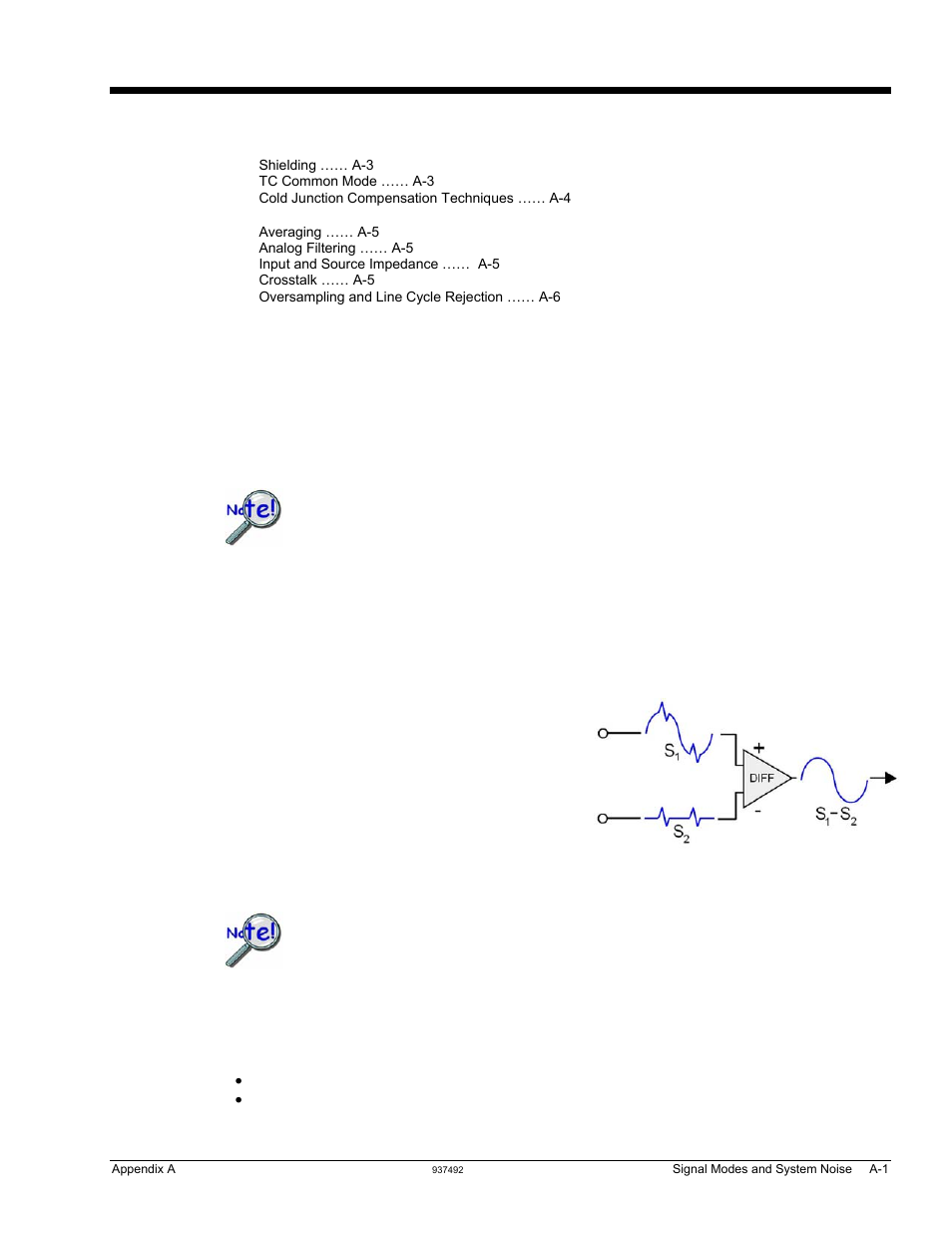 Appendix a - signal modes and system noise, Signal modes, Appendix a | Signal modes and system noise | Measurement Computing Personal Daq/3000 Series User Manual | Page 79 / 86