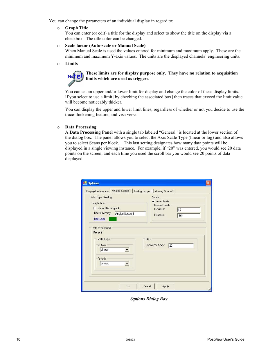 Measurement Computing PostView User Manual | Page 10 / 10