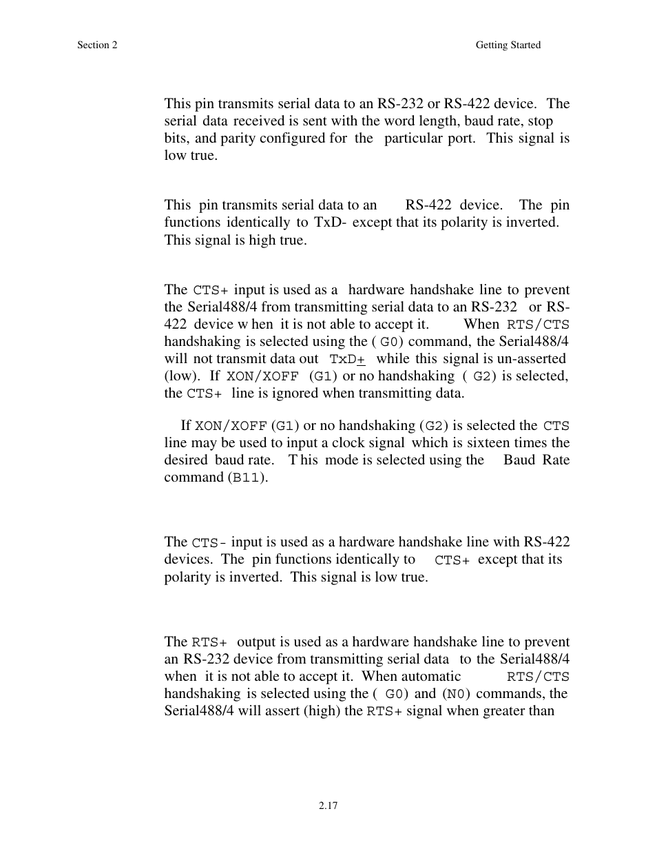 Measurement Computing Serial488/4 User Manual | Page 29 / 91