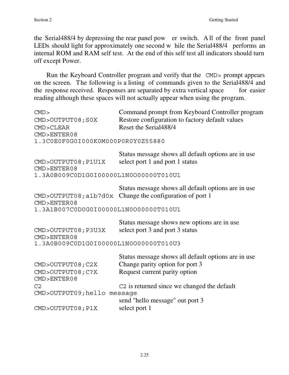 Measurement Computing Serial488/4 User Manual | Page 37 / 91