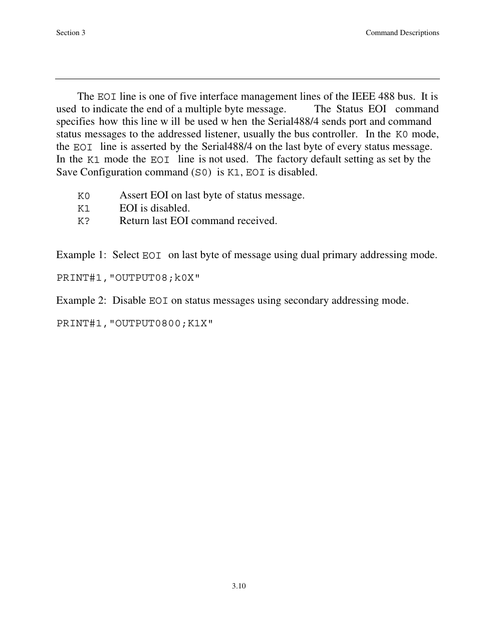 Status eoi kn | Measurement Computing Serial488/4 User Manual | Page 49 / 91