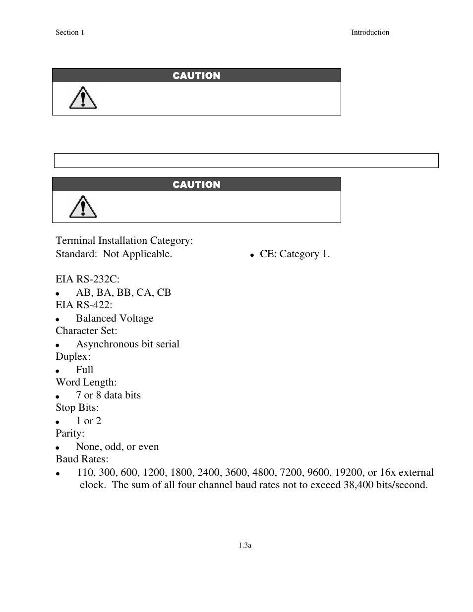 3 specifications | Measurement Computing Serial488/4 User Manual | Page 9 / 91