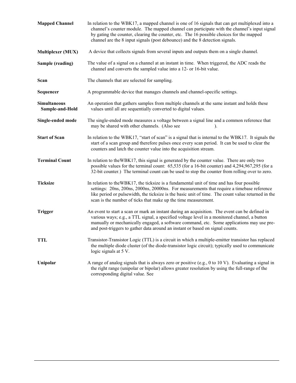 Measurement Computing StrainBook/616 User Manual | Page 145 / 146