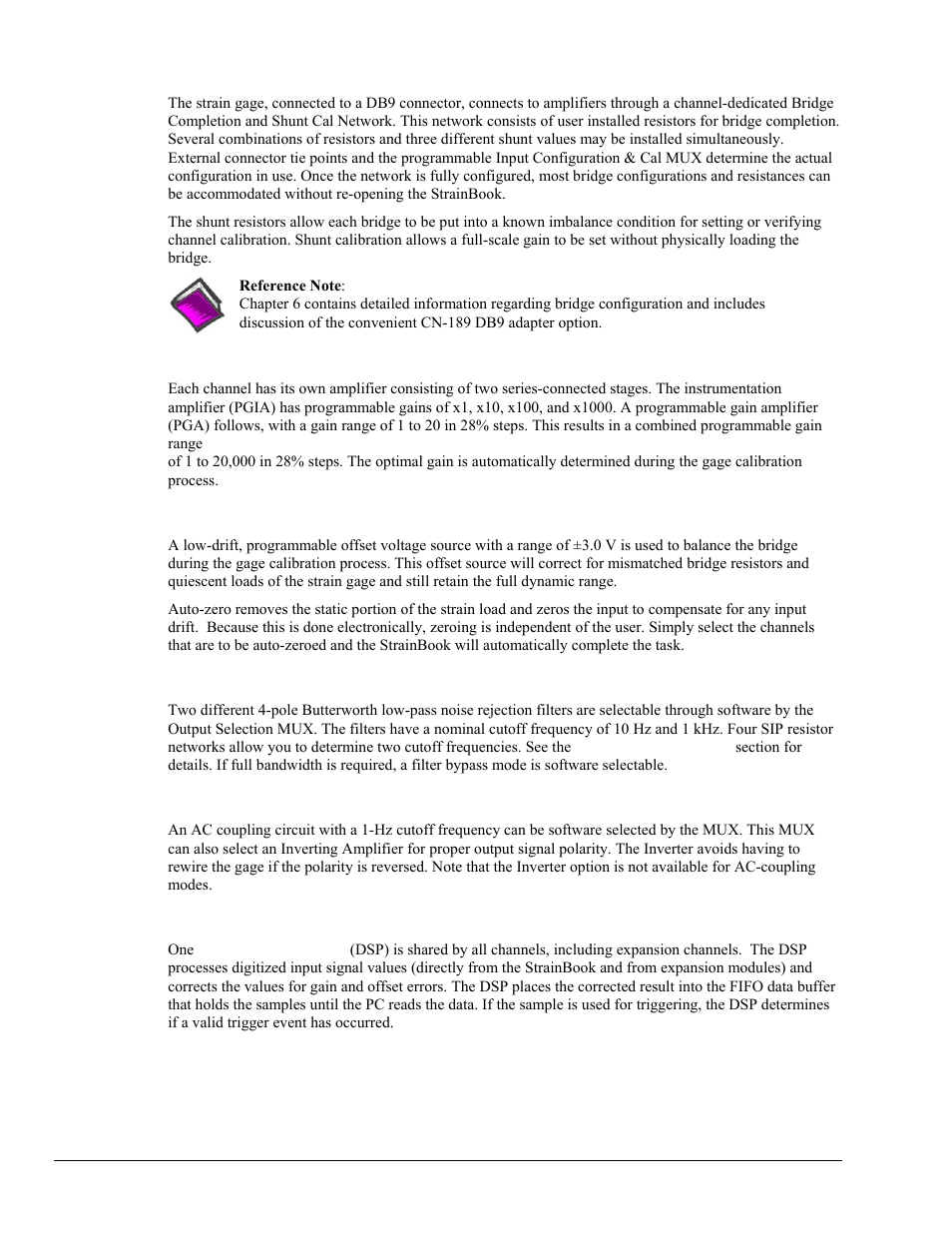 Measurement Computing StrainBook/616 User Manual | Page 18 / 146