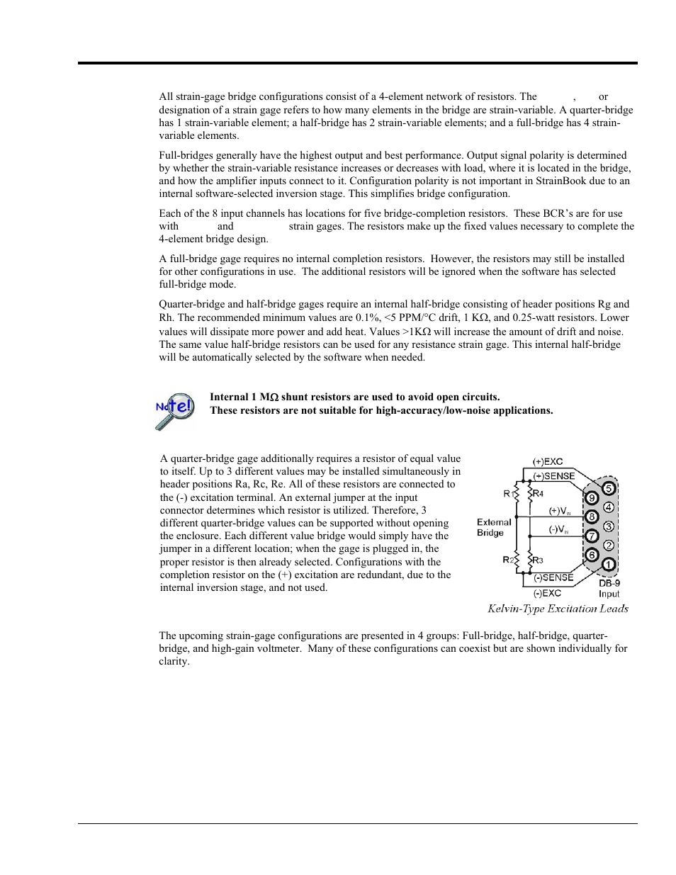 Bridge applications | Measurement Computing StrainBook/616 User Manual | Page 67 / 146