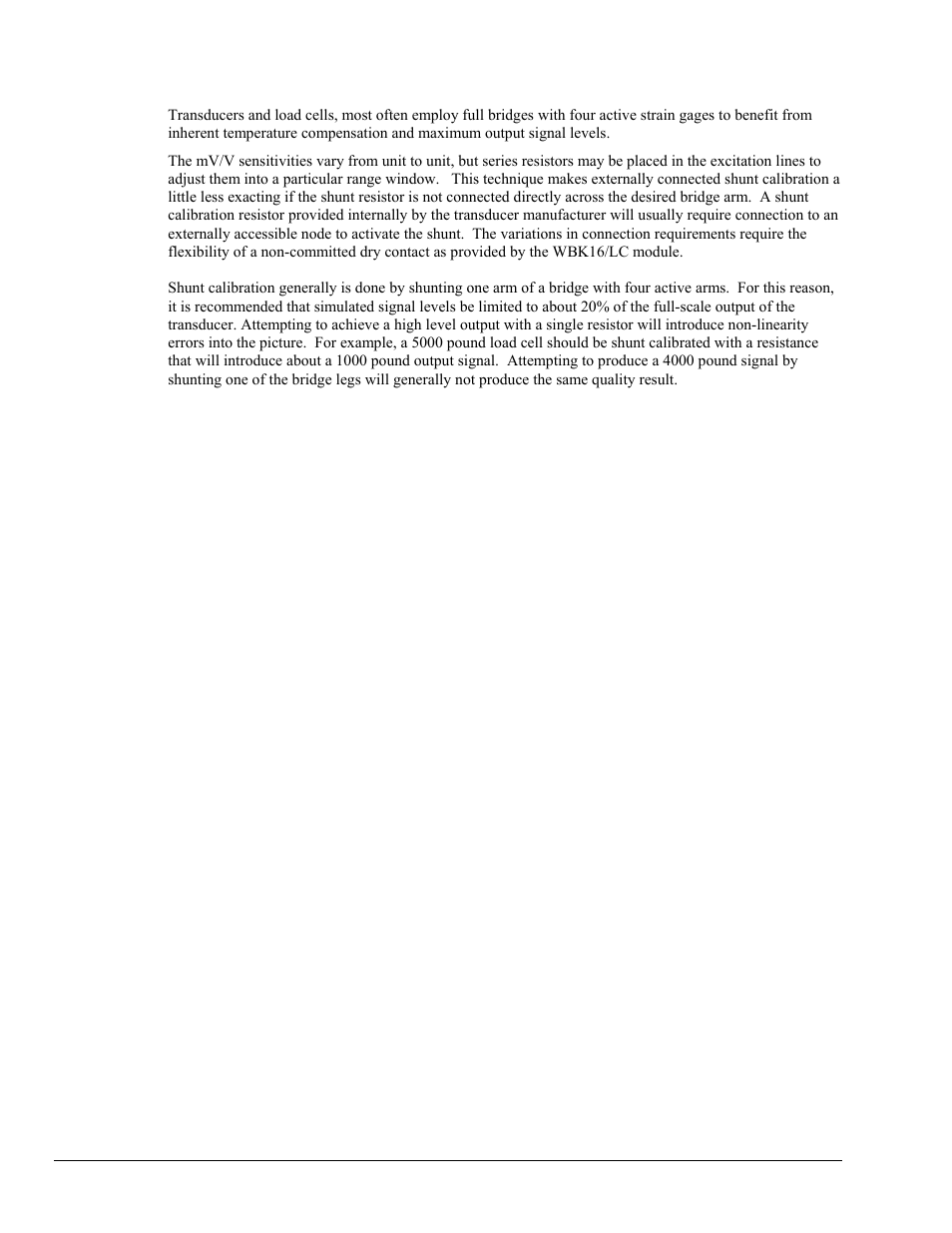 Caveats | Measurement Computing StrainBook/616 User Manual | Page 82 / 146