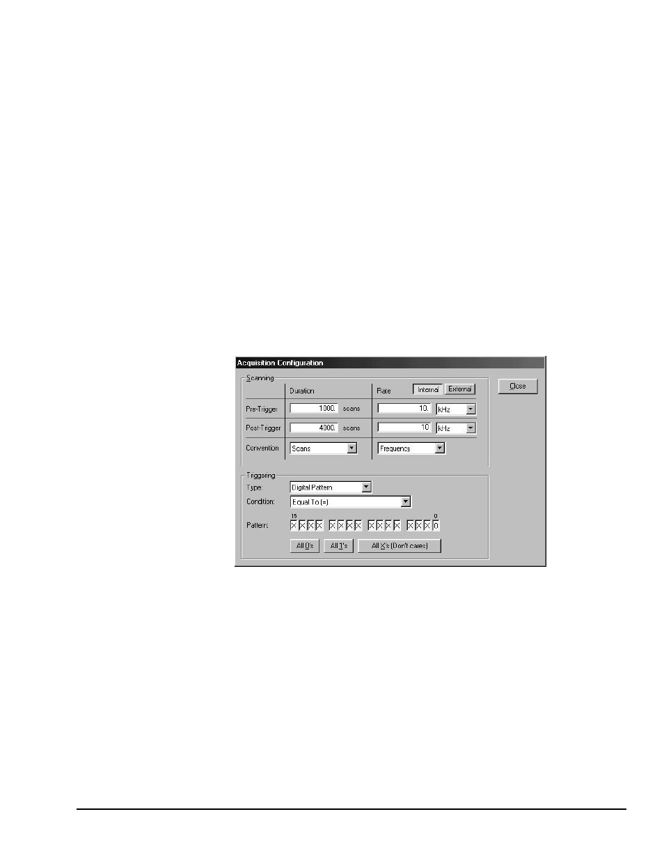 Digital pattern trigger…… 25 | Measurement Computing WaveView User Manual | Page 27 / 48
