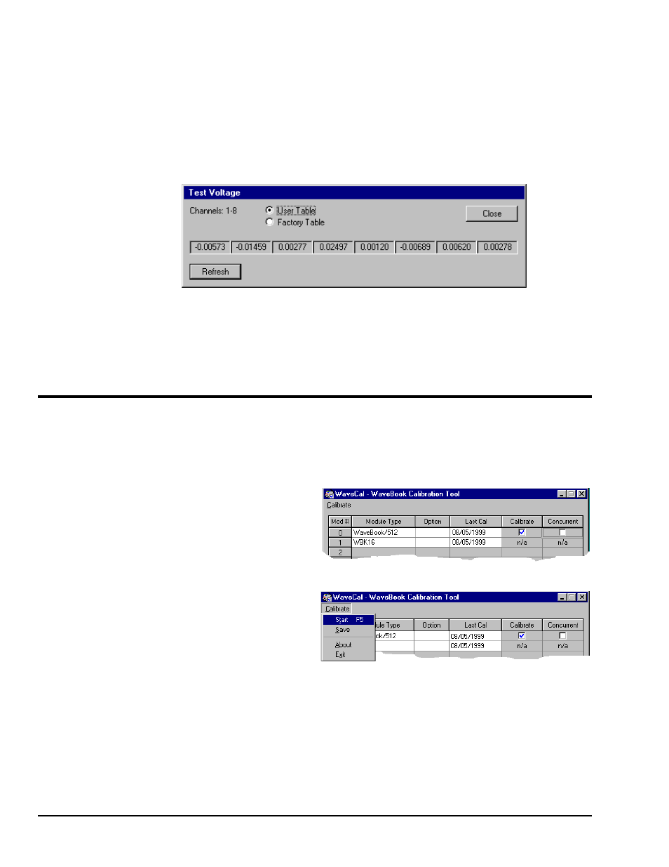 A calibration example, Test [button | Measurement Computing WaveView User Manual | Page 44 / 48