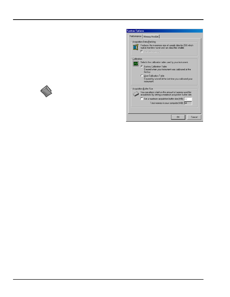 A note regarding waveview and calibration tables | Measurement Computing WaveView User Manual | Page 48 / 48