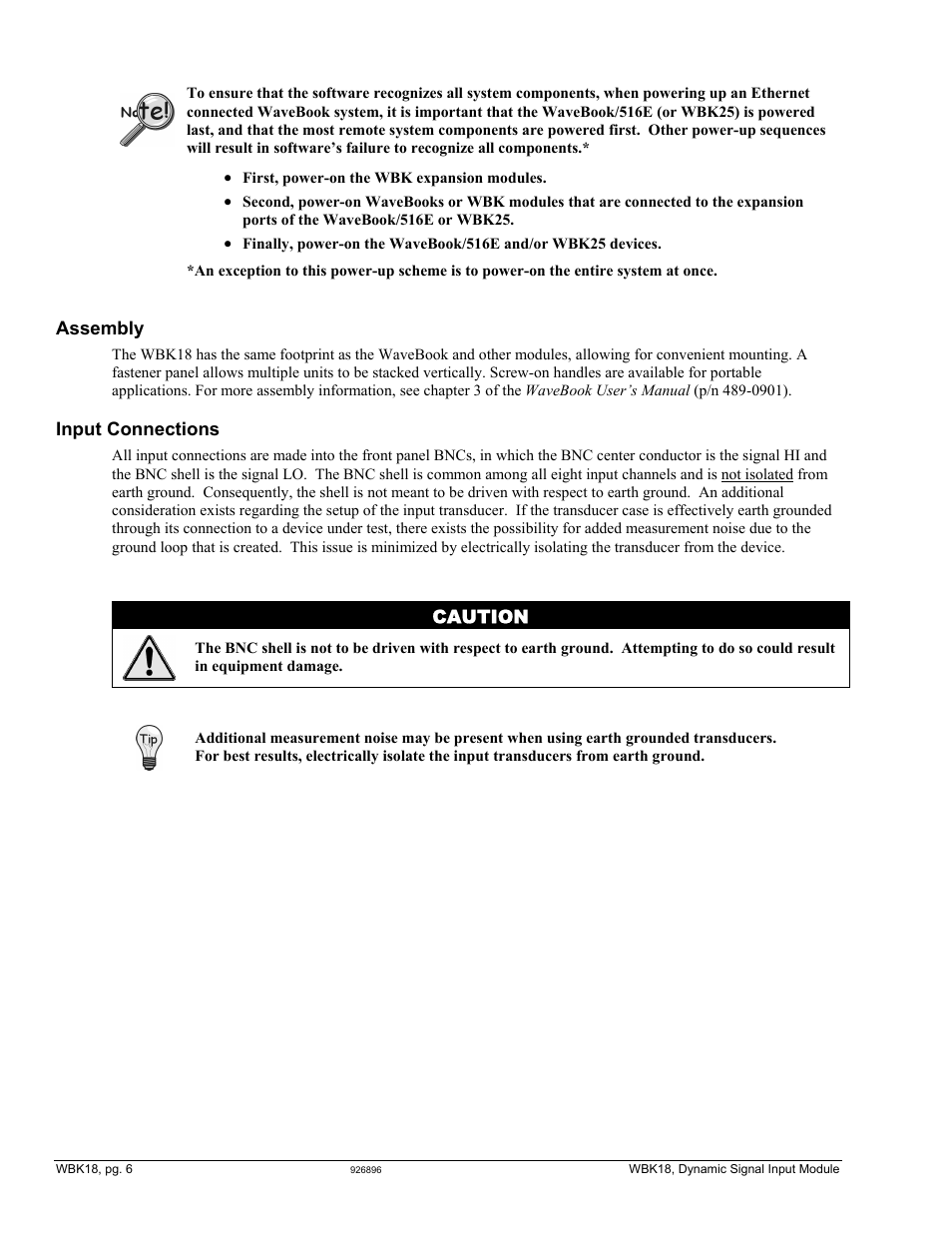 Measurement Computing WBK Options User Manual | Page 121 / 216