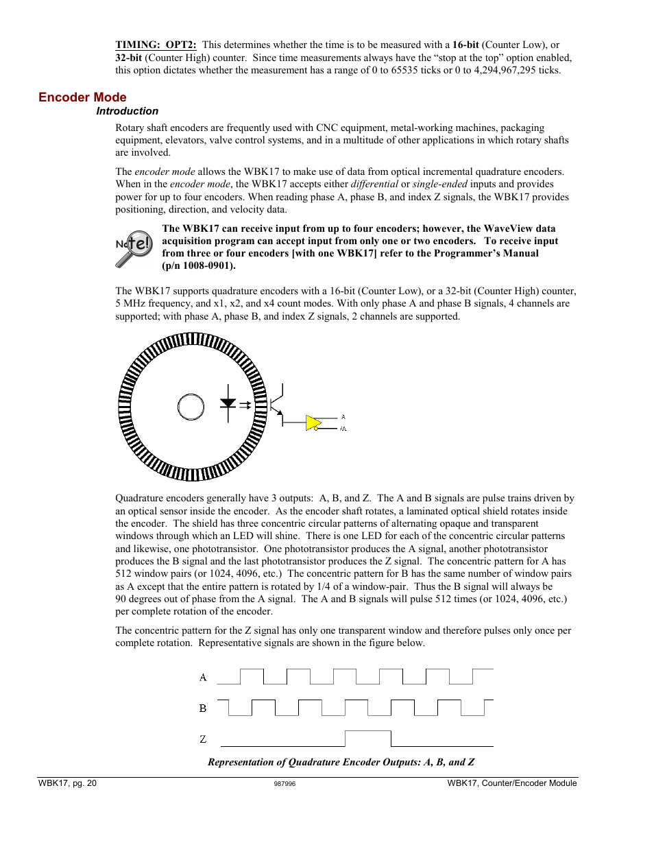 Encoder mode | Measurement Computing WBK Options User Manual | Page 98 / 216