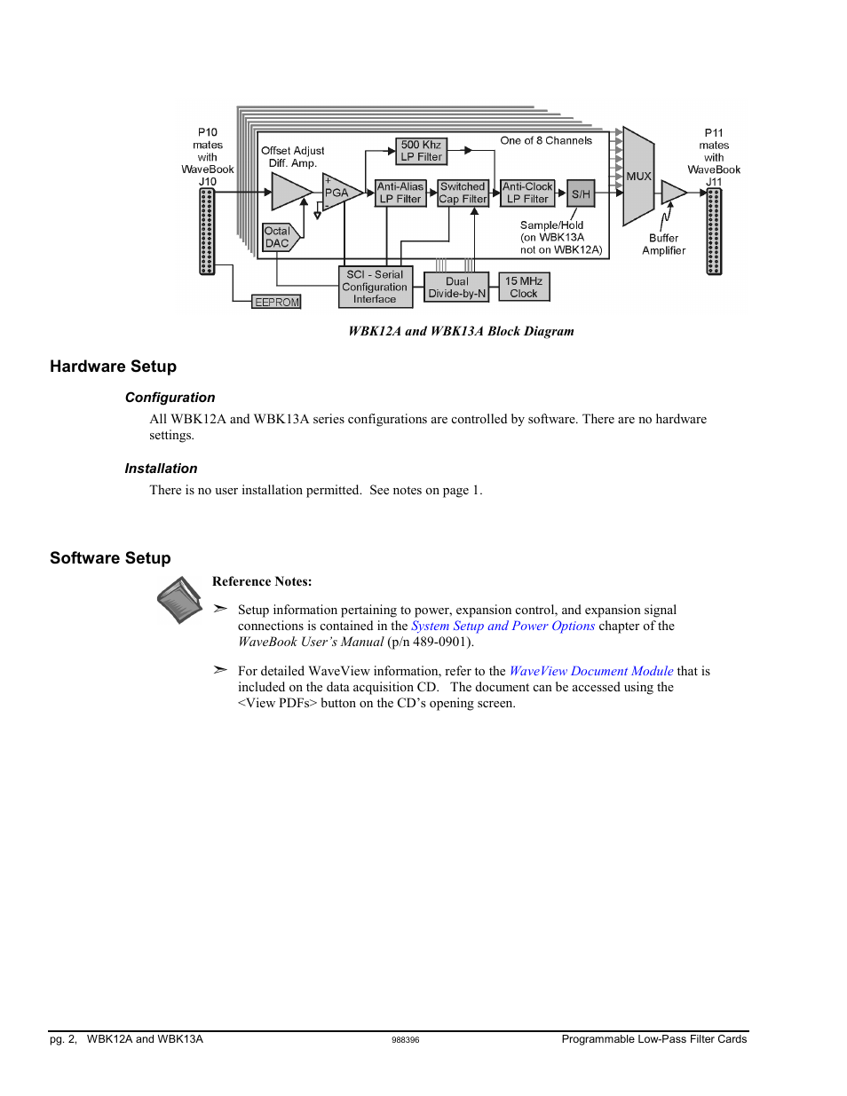 Measurement Computing WBK12A User Manual | Page 2 / 6