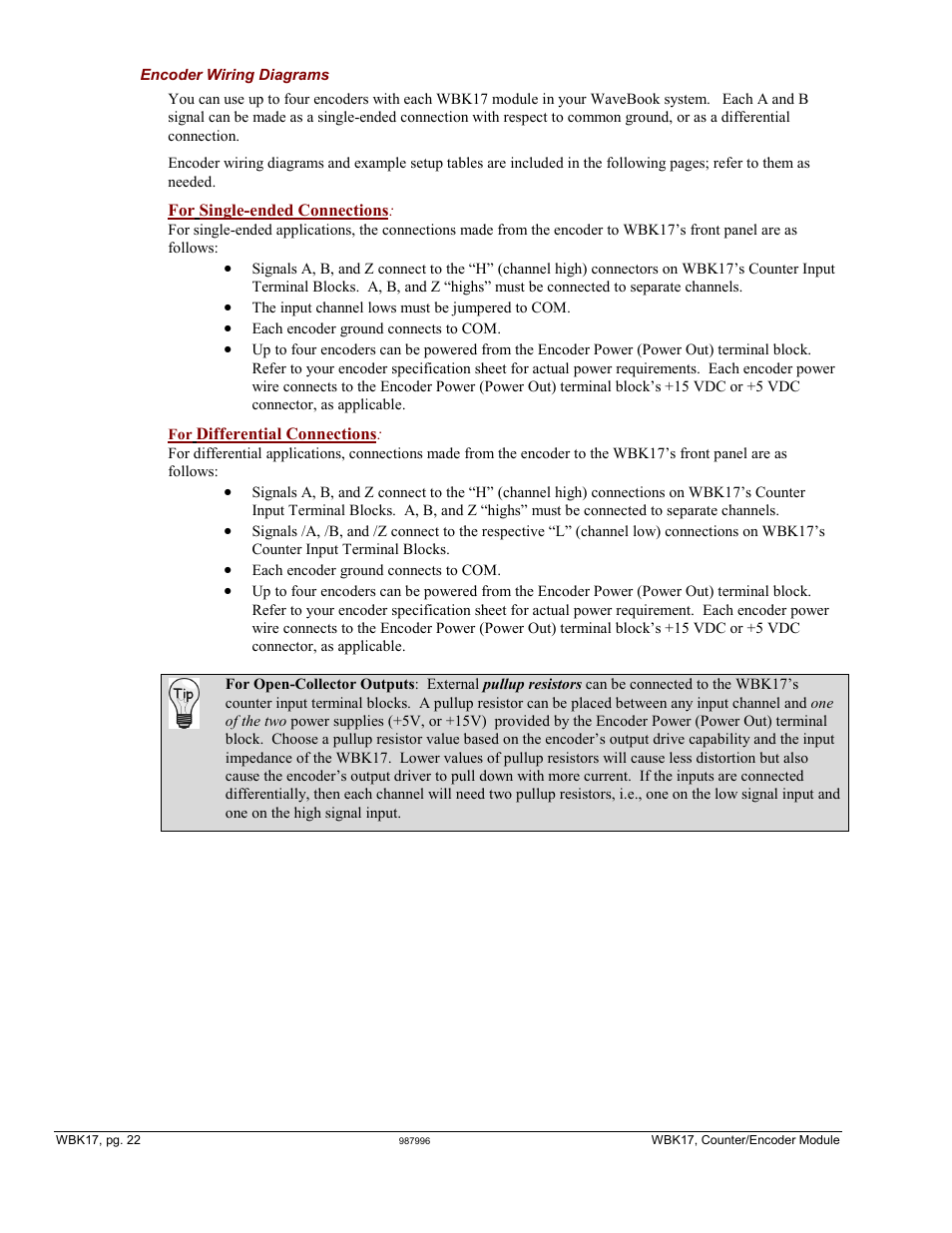 Measurement Computing WBK17 User Manual | Page 22 / 38
