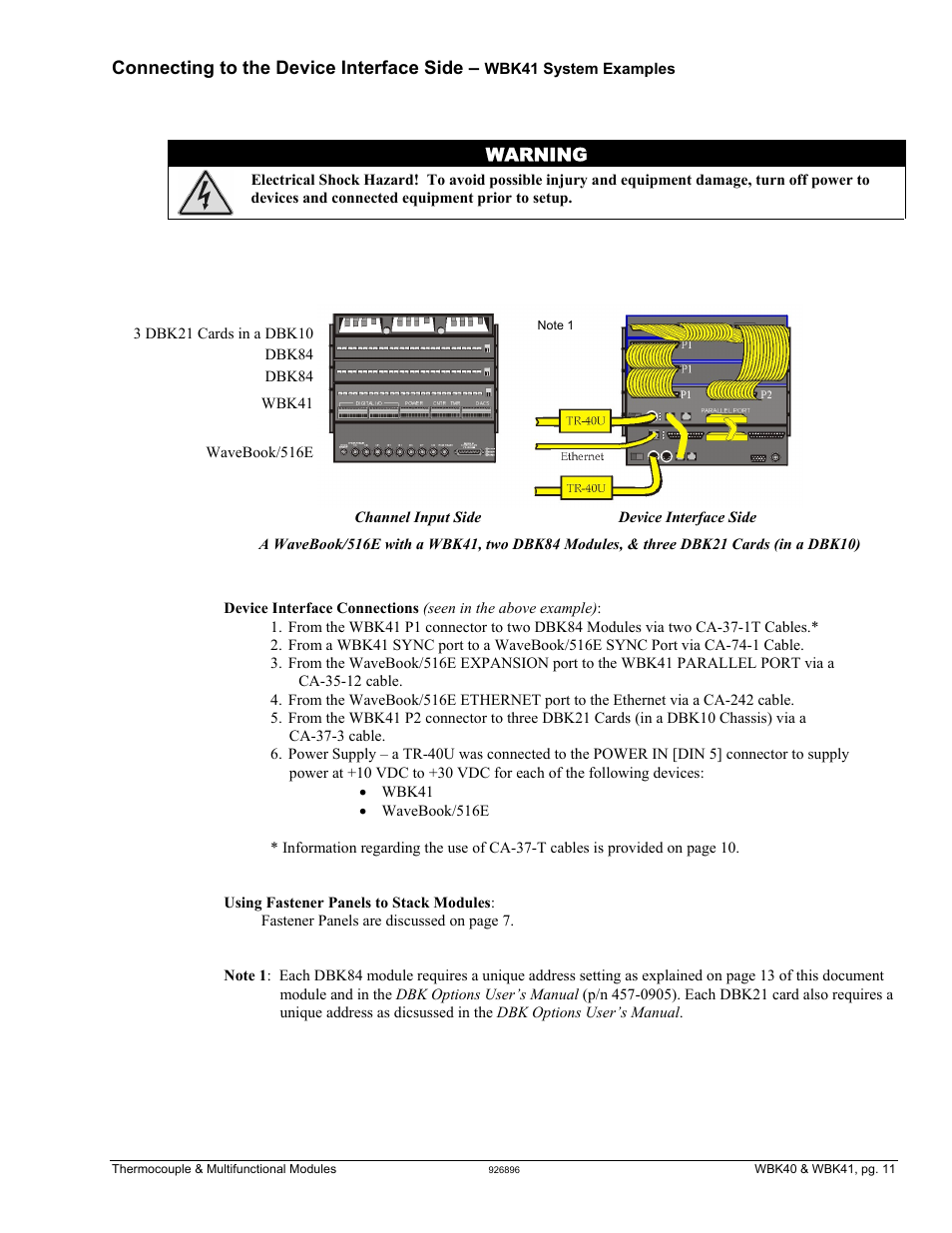 Measurement Computing WBK40 User Manual | Page 11 / 34