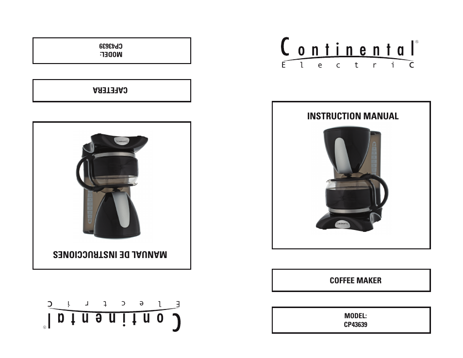 Continental CP43639 User Manual | 7 pages